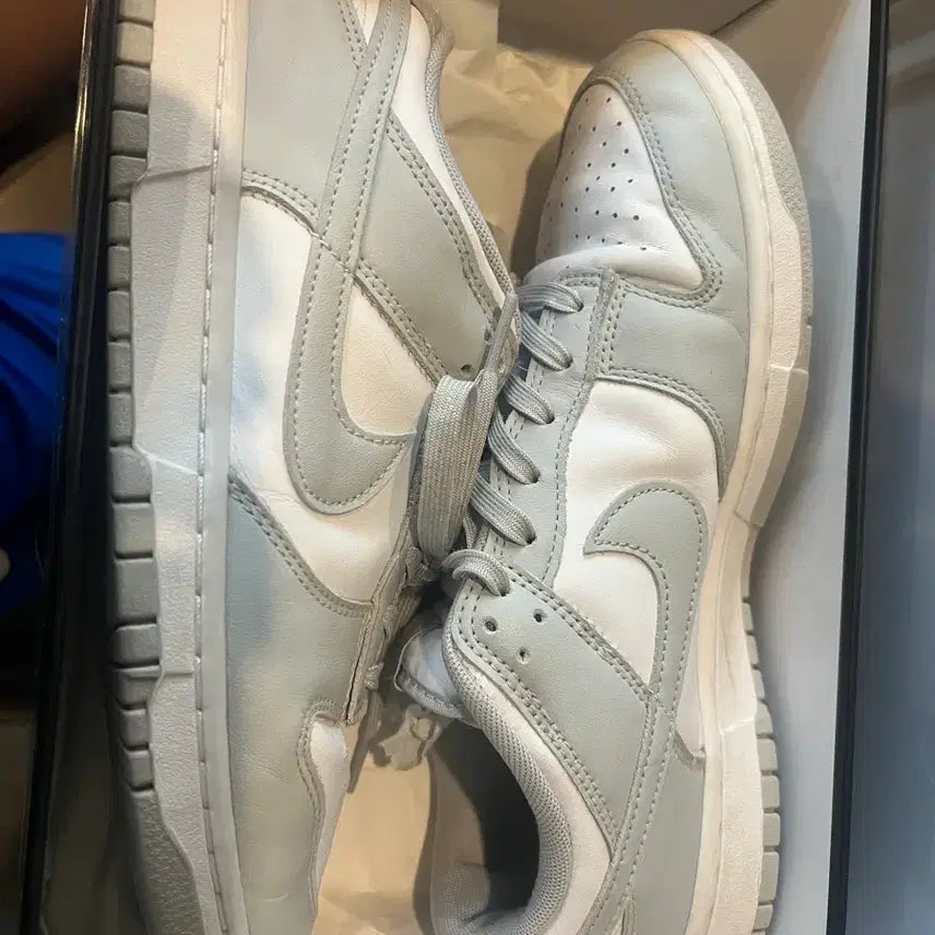 [BUNJANG] Nike Dunk Low Gray Sneakers / 나이키 덩크로우 그레이 사이즈 270 A+급 풀박스