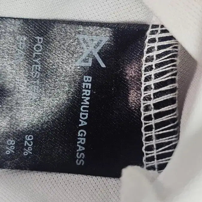 [BUNJANG] BERMUDA GRASS Basic Cap Sleeve PK T-Shirt - White / 버뮤다그래스 / 베이직 캡슬리브 PK 티셔츠 - 화이트