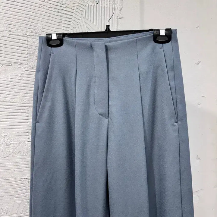 [BUNJANG] River Pleated Slim Straight Pants / 리버 핀턱주름 슬림일자핏 팬츠