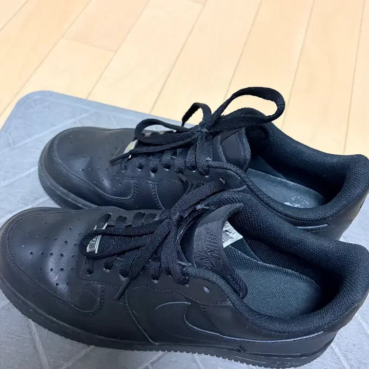 [BUNJANG] Nike Air Force 1 All Black Sneakers / 나이키 에어포스1 올블랙
