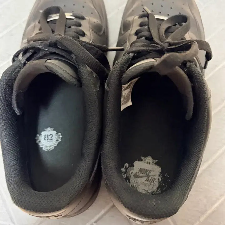 [BUNJANG] Nike Air Force 1 All Black Sneakers / 나이키 에어포스1 올블랙