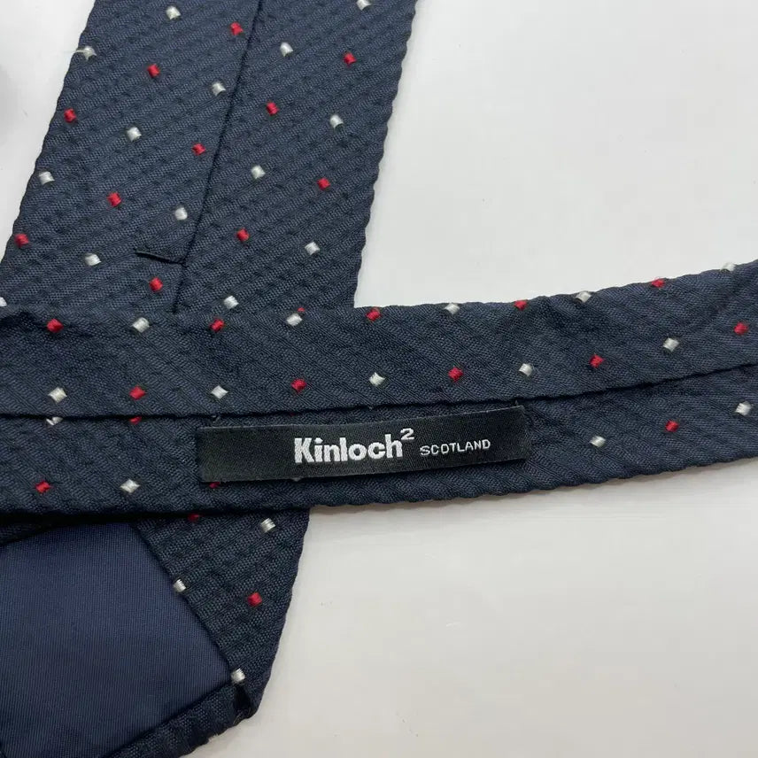 [BUNJANG] Kinloch Patterned Necktie / 킨록 패턴 넥타이