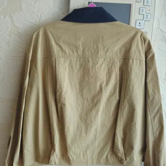[BUNJANG] Soup Color Block Collar Jacket / soup) 배색카라 자켓