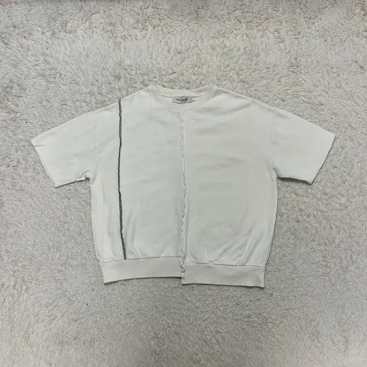 [BUNJANG] Andersson Bell White Overlock T-shirt / 앤더슨벨 화이트 오버록 반팔