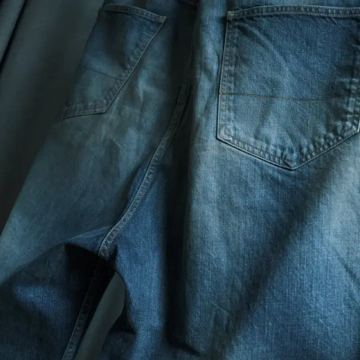 [SOLD OUT] 안셀름 aging wide denim pants (3)