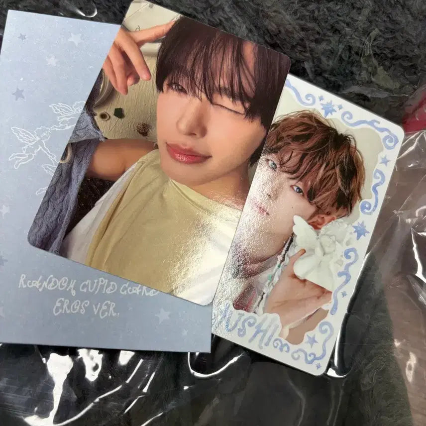 [BUNJANG] Riku Cupid Card Bundle Set / 리쿠포카O) 리쿠 쿠리 멀티트레이 쿠리룸슈즈 슬리퍼 랜덤큐피드카드 일괄