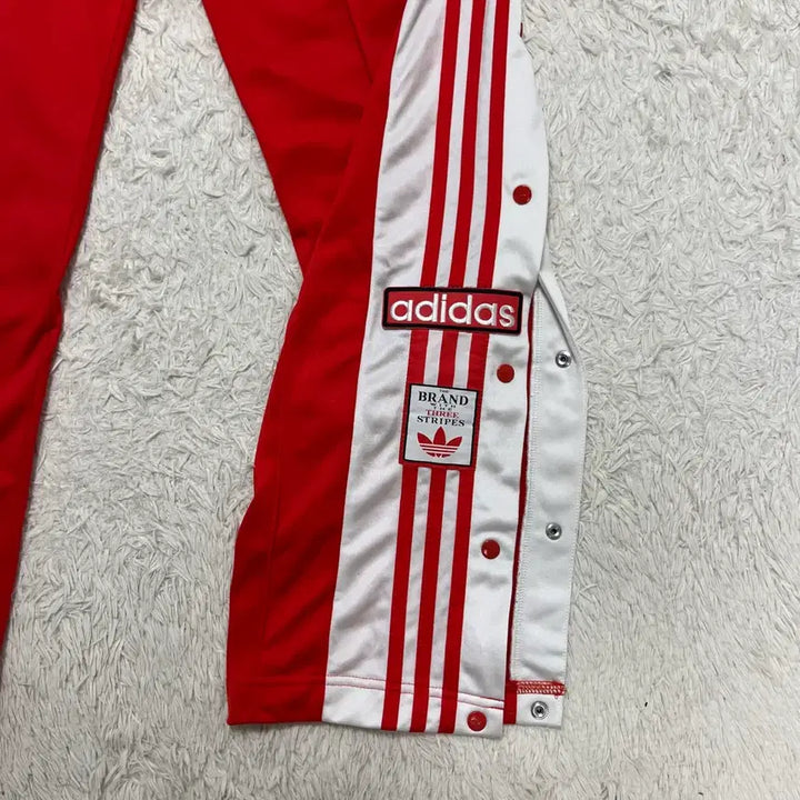[BUNJANG] Adidas Red Track Pants / 아디다스 레드 트랙 팬츠