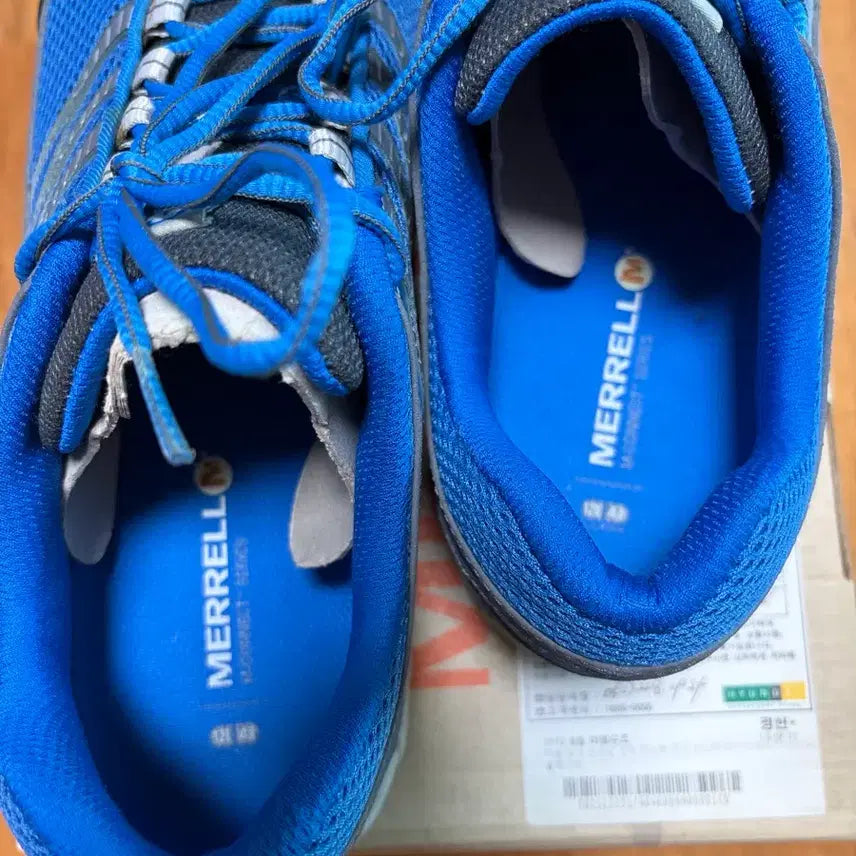 [BUNJANG] Merrell Trail Running Shoes Blue / 메렐 트레일 러닝화 블루