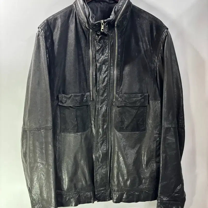 [BUNJANG] Handmade Leather Jacket (XXL) / (XXL) 수제 양가죽 자켓 15.9