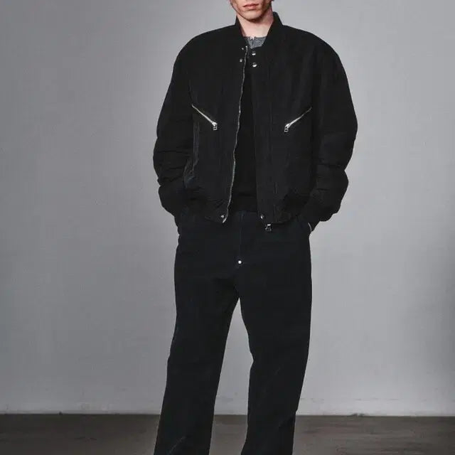 [BUNJANG] Artifacts Garment Dyed Reversible MA-1 Jacket / XL] 아트이프액츠 가먼트 다잉 리버시블  ma-1 블랙 판매합니다.