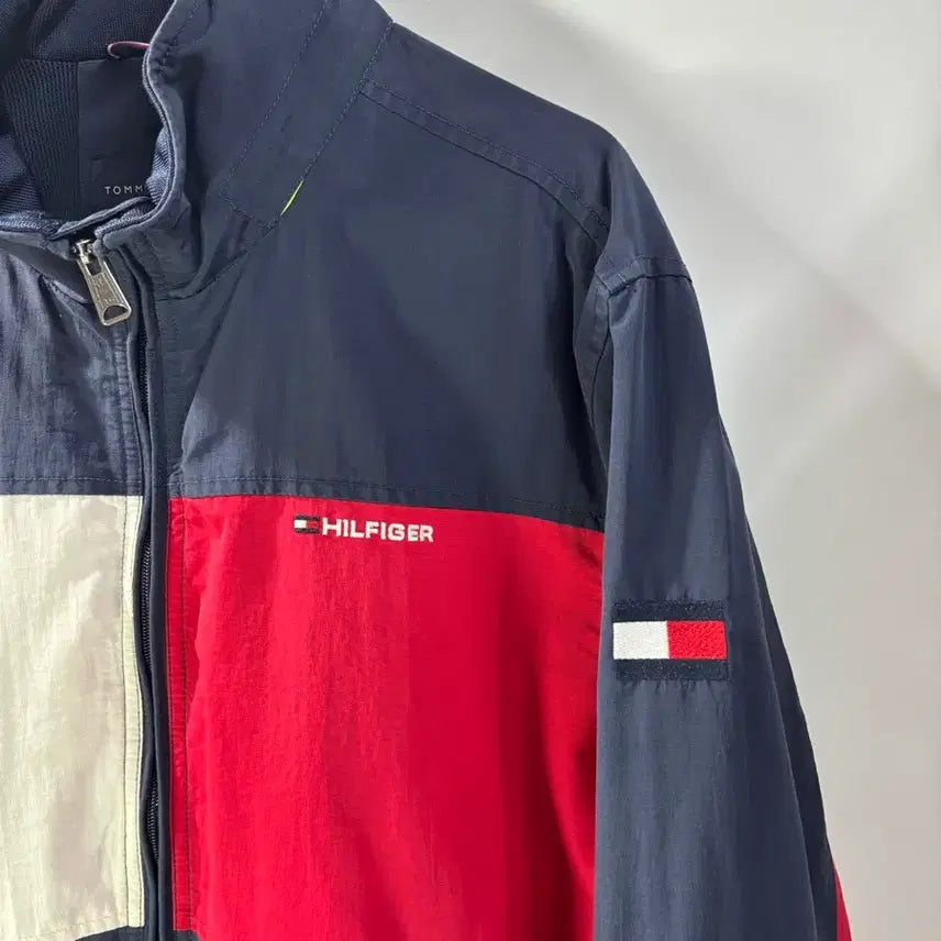 [BUNJANG] Tommy Hilfiger Big Logo Nylon Jacket / (XL) 타미힐피거 빅로고 나일론 자켓 9.9