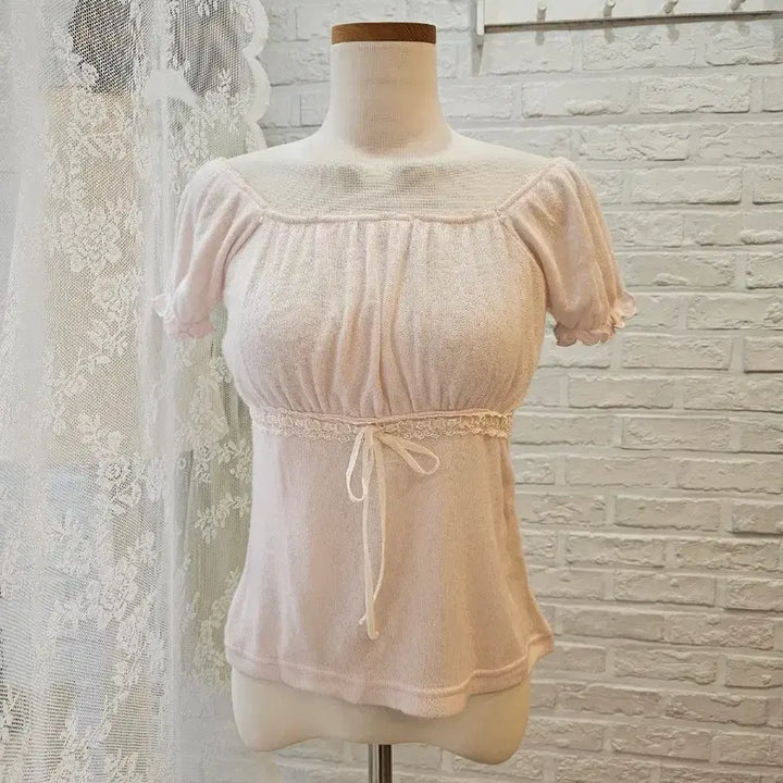 [SOLD OUT] cite de 연핑크블라우스