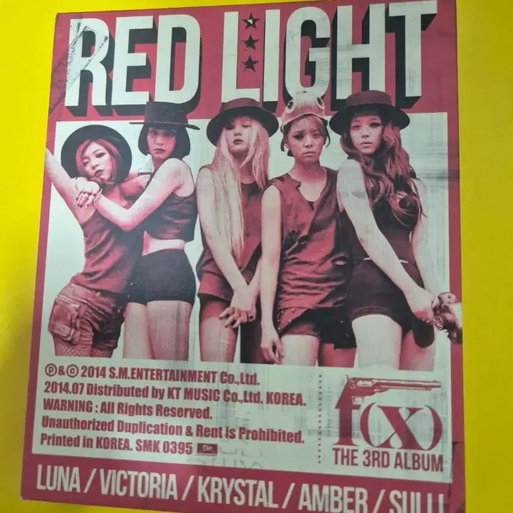 [BUNJANG] f(x) Red Light 3rd Album / f(x) Red Light 3집 앨범