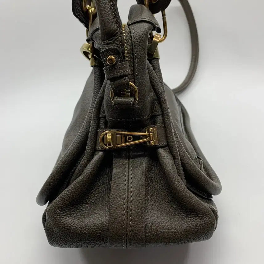 [BUNJANG] Chloé Paraty Leather Tote Bag / 267001496 끌로에 파라티 레더 토트백 브라운