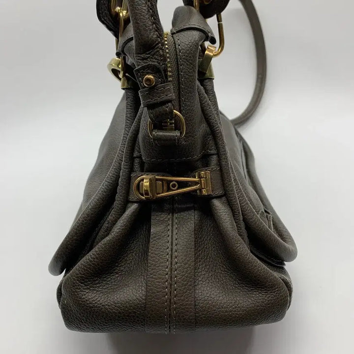 [BUNJANG] Chloé Paraty Leather Tote Bag / 267001496 끌로에 파라티 레더 토트백 브라운