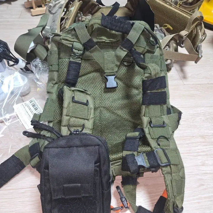 [BUNJANG] LED Backpack - Black - Used / LED백팩 검정색 중고 급매