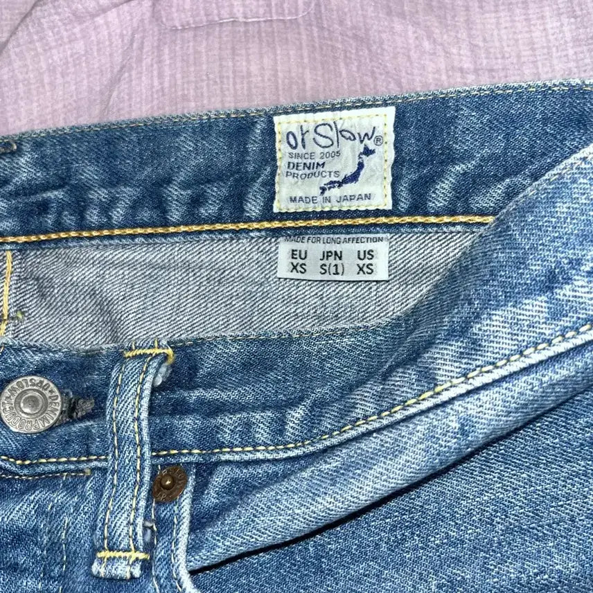 [BUNJANG] OrSlow 105 2Year Denim Pants / 오어슬로우 105 2year 데님 팬츠