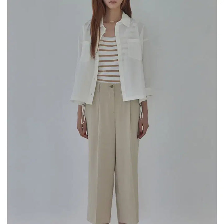 [BUNJANG] CLOVIS Outer-style Blouson Shirt / 클라비스 아우터형 블루종 셔츠