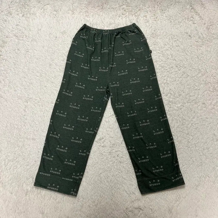 [BUNJANG] IAB Studio Green Sweatpants / 아이앱 스튜디오 그린 스웬팬츠
