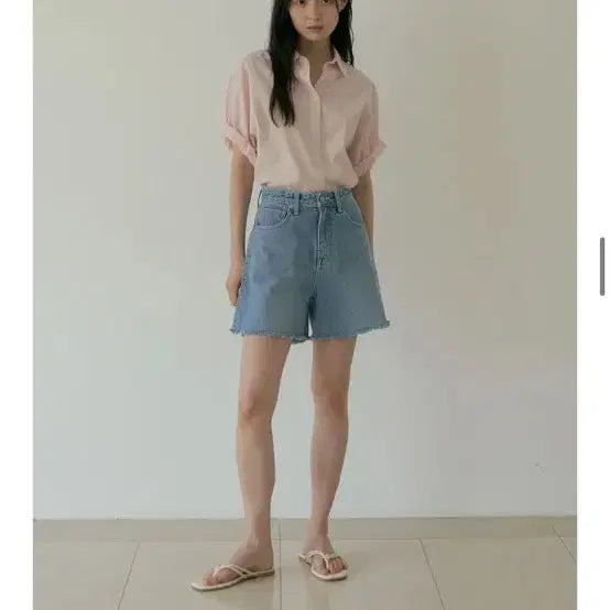 [BUNJANG] Ring Seoul Light Pink Shirt / 링서울 라이트핑크 셔츠
