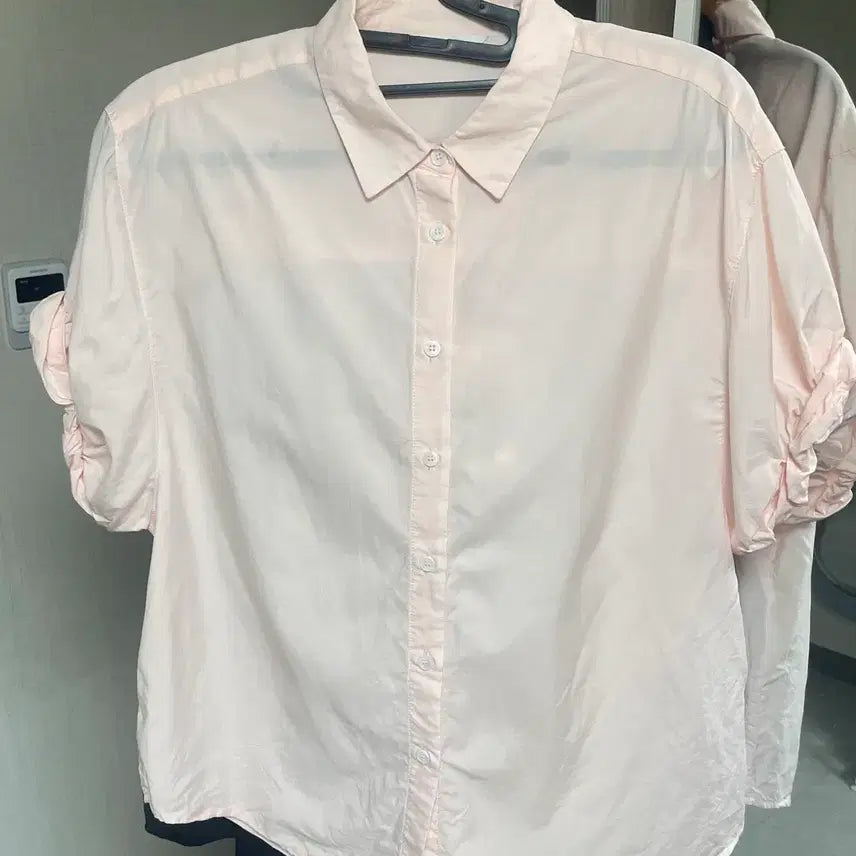 [BUNJANG] Ring Seoul Light Pink Shirt / 링서울 라이트핑크 셔츠