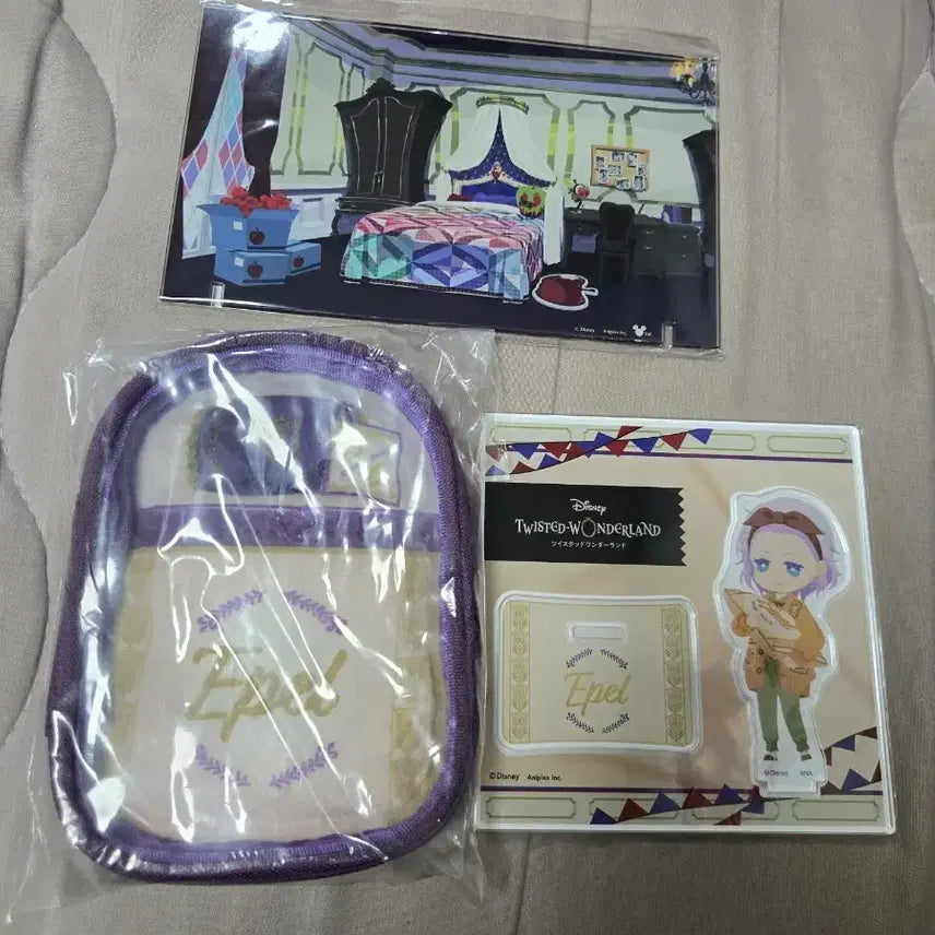 [BUNJANG] Twisted Wonderland Eiffel Kutsurogi SD Acrylic Set / 트위스테 에펠 쿠츠로기 SD 아크릴