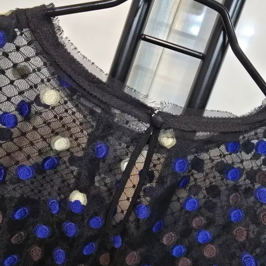 [BUNJANG] TIME Black Blouse / TIME타임블라우스 55 정66