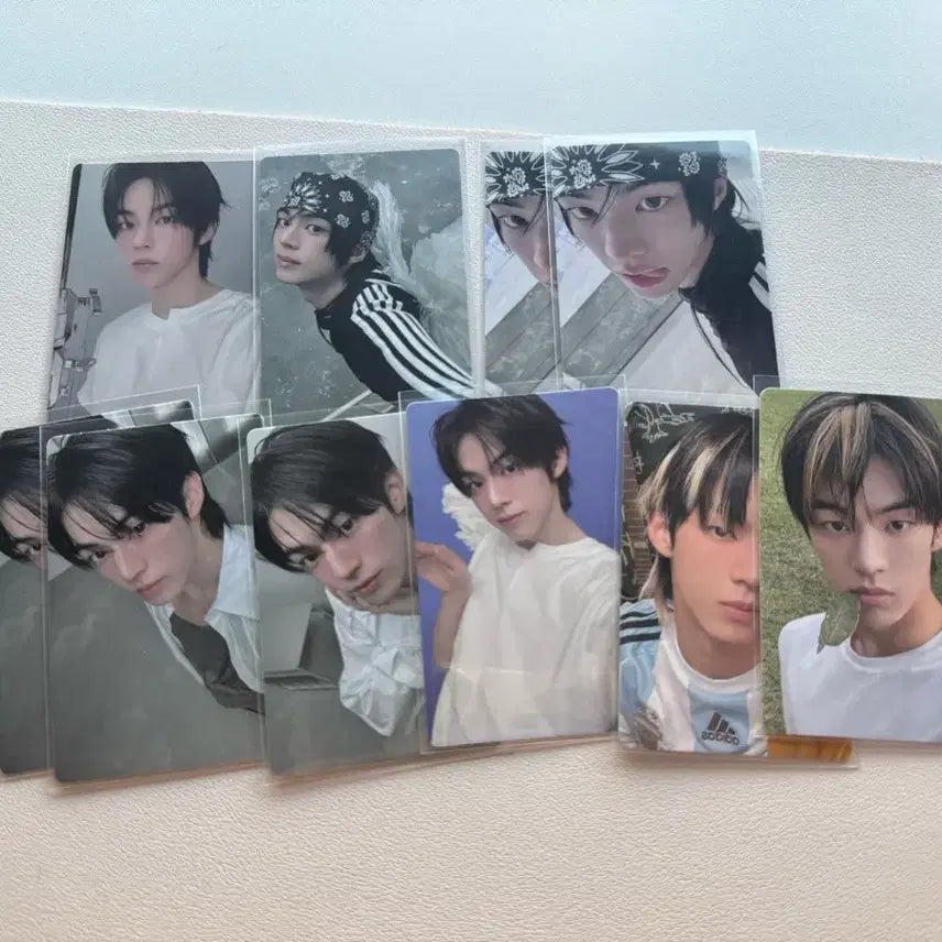 [BUNJANG] TWS Dohoon Photocard Bundle Set / 투어스 도훈 포카 일괄 양도 신유영재지훈한진경민 분철 교환