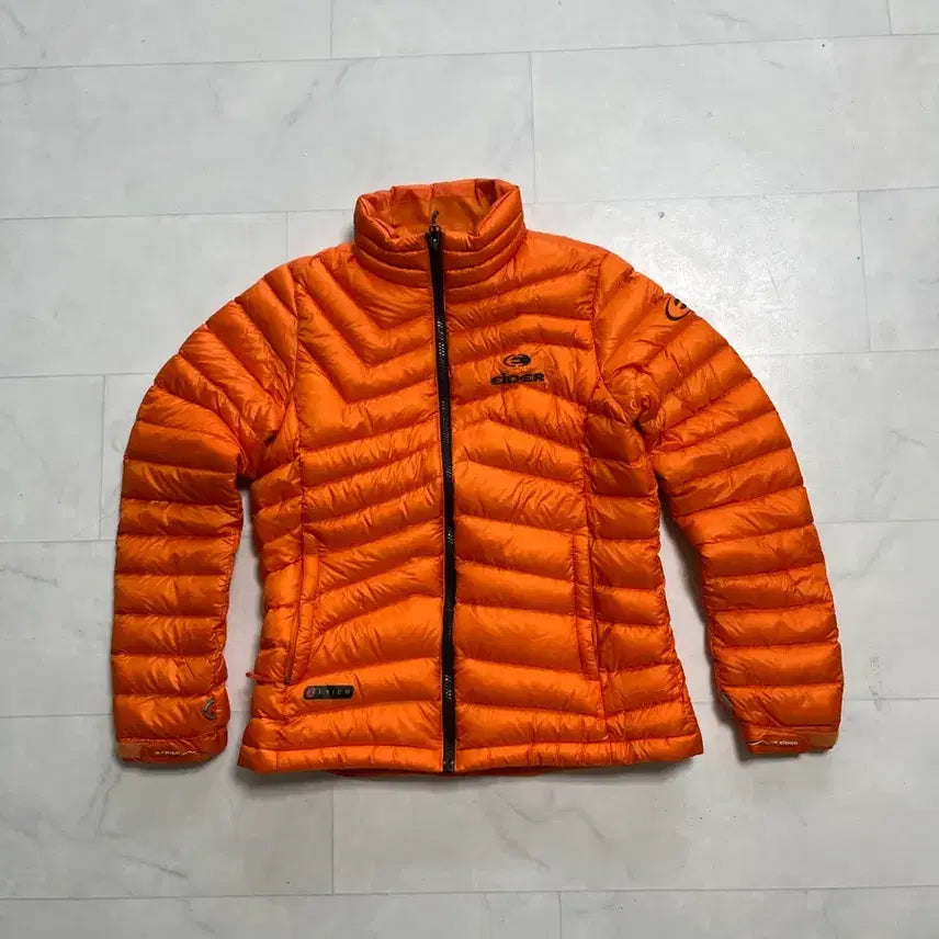 [BUNJANG] Aider Lightweight Orange Padded Jacket / 아이더 경량패딩