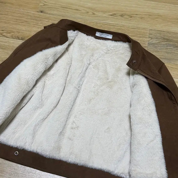 [BUNJANG] Suede Jacket Brown / 스웨이드 자켓 브라운