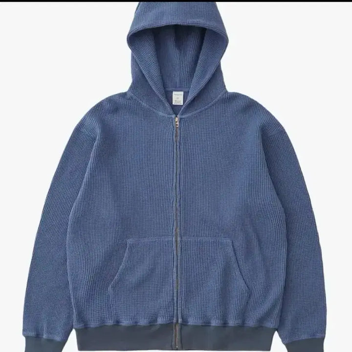 [BUNJANG] Khakis Waffle Zip-Up Hoodie / Khakis 와플 후드집업