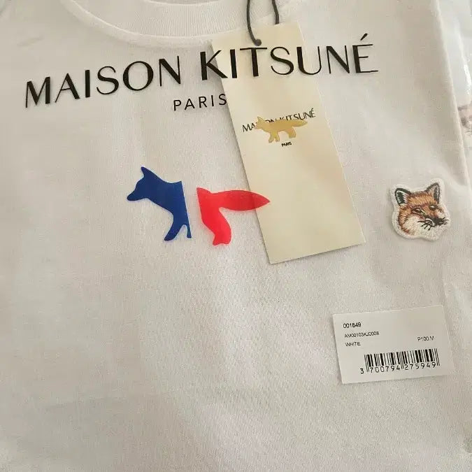 [SOLD OUT] 메종키츠네 신상 폭스 반팔티. 새상품
