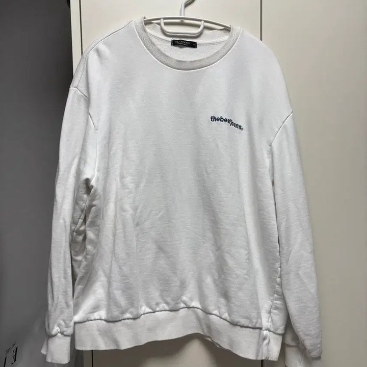 [BUNJANG] TBJ White Sweatshirt Size 100 / TBJ 화이트 맨투맨 100사이즈