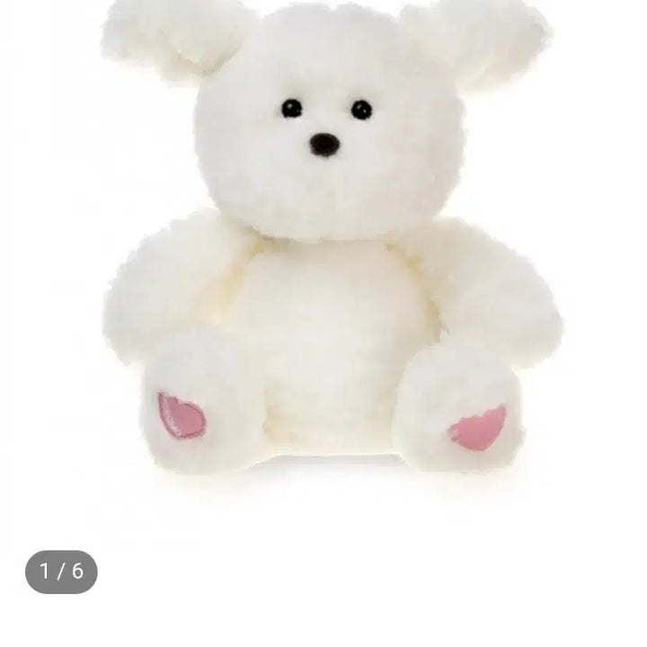 [BUNJANG] Cheloff Mongmo Bichon Frise Plush Toy (S) / 체로프 몽모 강아지 인형