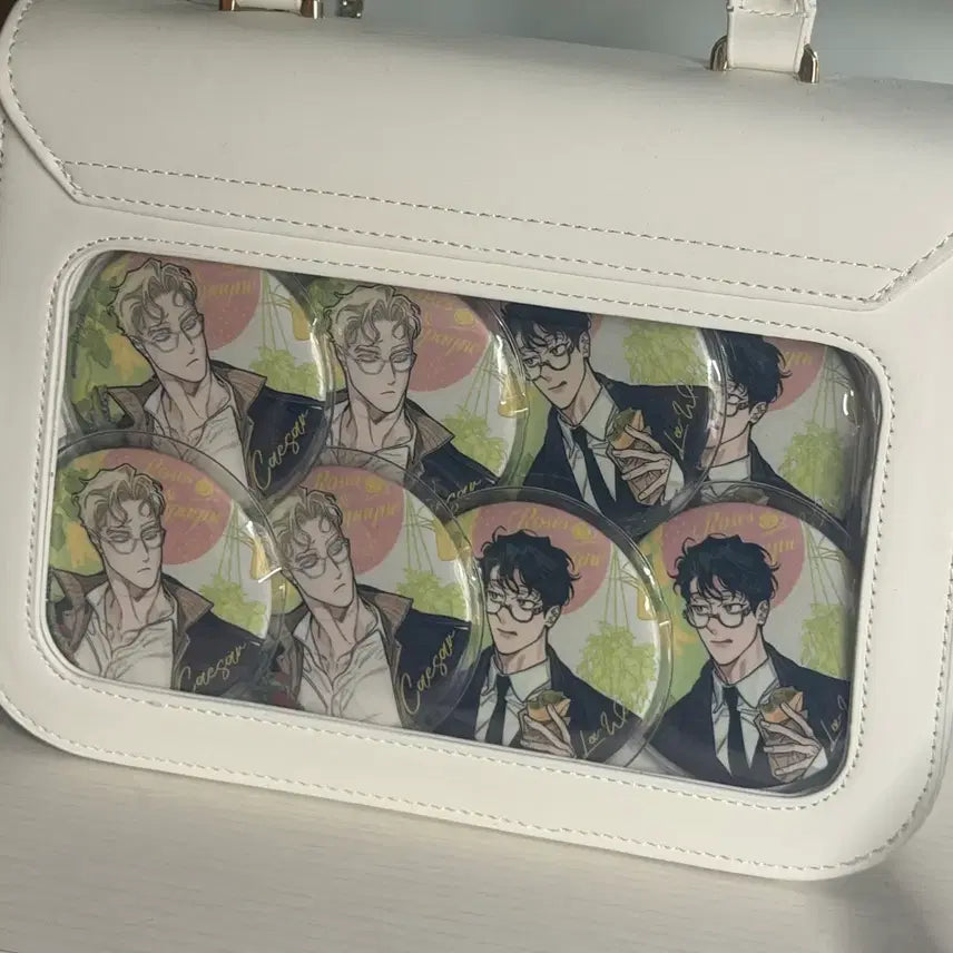 [BUNJANG] Jang Sam Rose and Champagne China Collaboration Badge Fujuneko Alice Ita Bag Set / 장샴 장미와 샴페인 중국 콜라보 뱃지 후유네코 앨리스 이타백