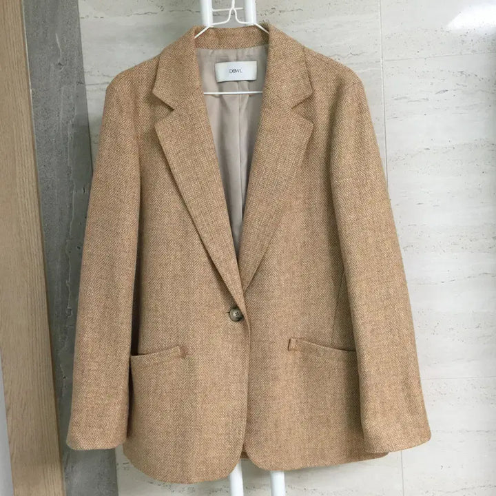 [BUNJANG] DEWL Herringbone Wool Jacket / DEWL 듀엘 헤링본 울 자켓 55