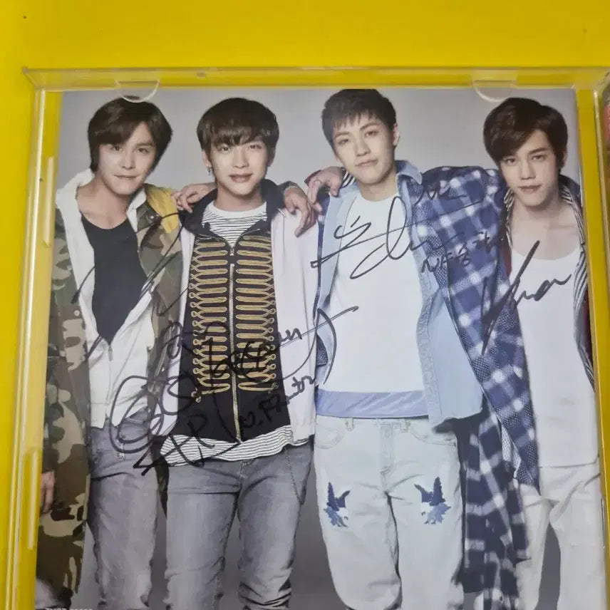 [BUNJANG] N.Flying Japanese Debut Album Signed / 앤플라잉 일본데뷰음반 사인반