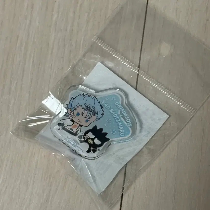 [BUNJANG] Bleach Grimmjow x Badmaru Acrylic Clip / 블리치 그림죠x배드마루 아크릴 집게