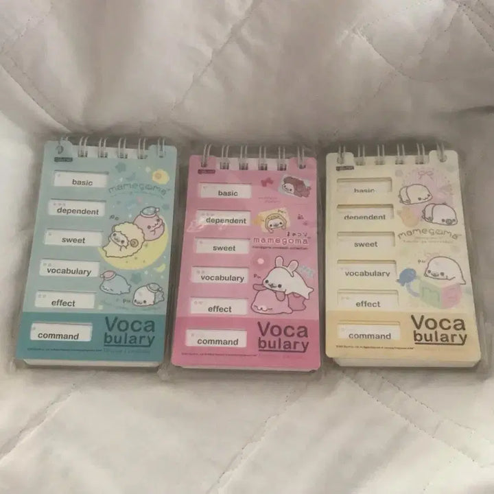 [BUNJANG] Mamegoma Word Book 3-Set / 마메고마 단어장 3종 세트