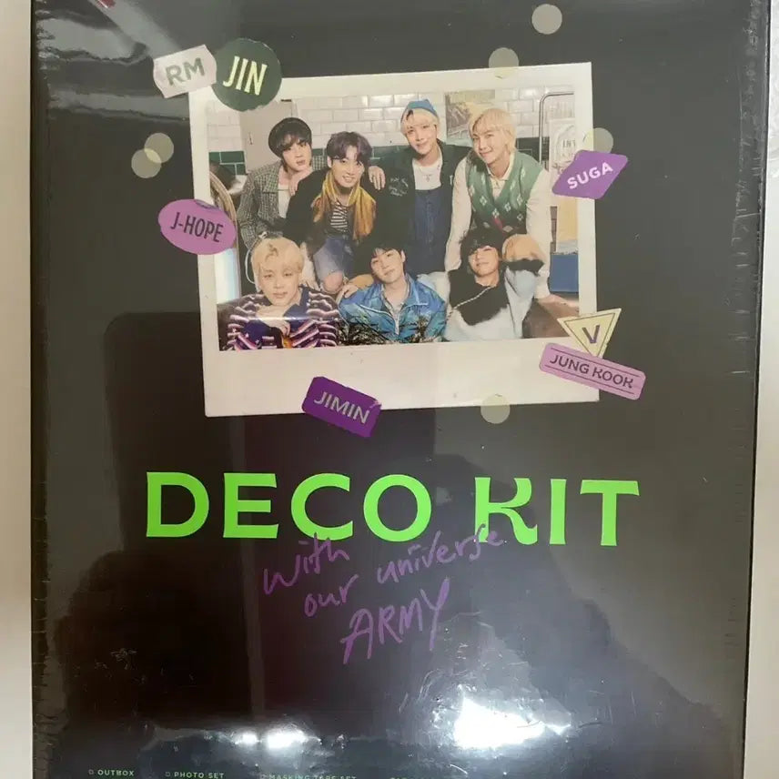 [BUNJANG] BTS 2021 DECO KIT Photocard Holder Set Sealed / 방탄소년단 데코키트 BTS DEKOKIT 미개봉 새상품