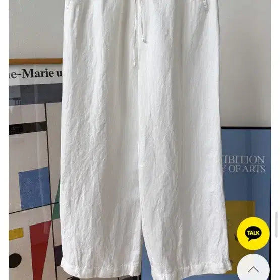 [SOLD OUT] 디그리스 제작 로빈 린넨 팬츠 아이보리