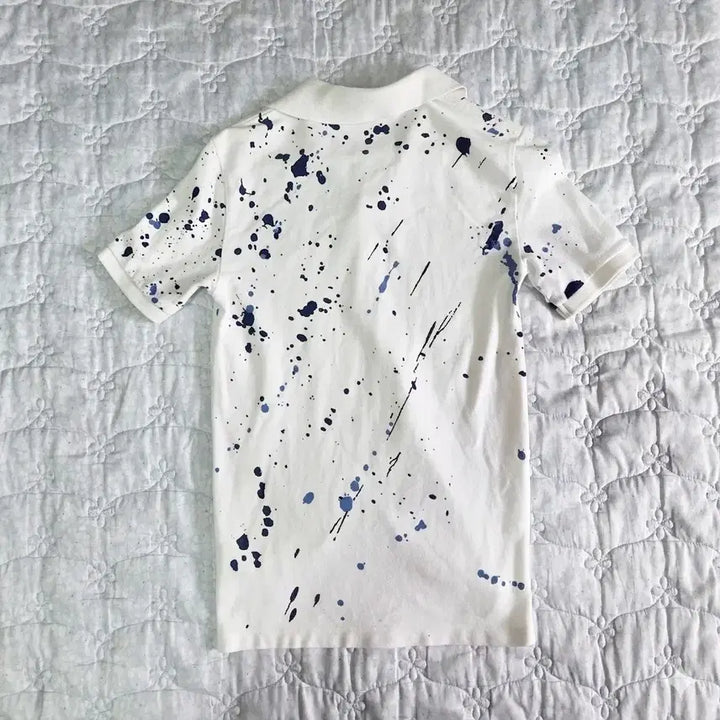 [SOLD OUT] 폴로 랄프로렌 페인트 스플래시 반팔 M(10-12) 여자 크롭핏