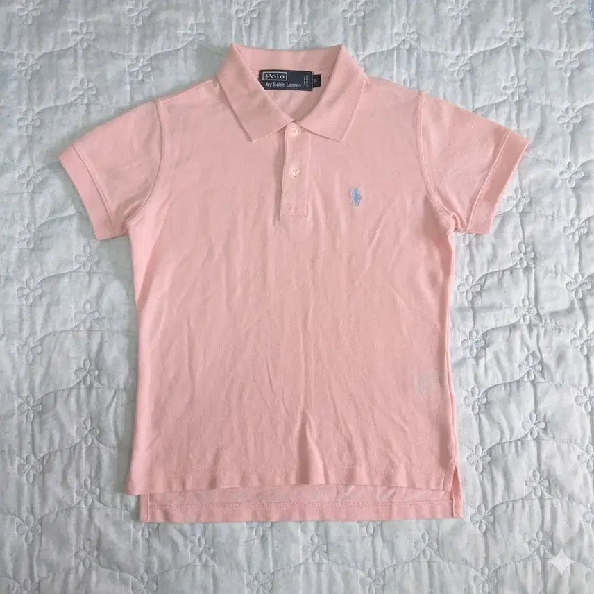 [SOLD OUT] 폴로 랄프로렌 핑크 반팔 카라티 S 슬림핏 여자추천