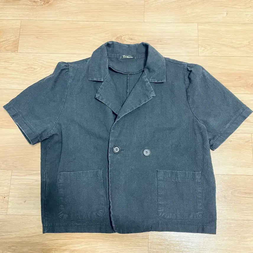 [BUNJANG] n by Short Sleeve Jacket Black / n by 반팔 자켓 블랙