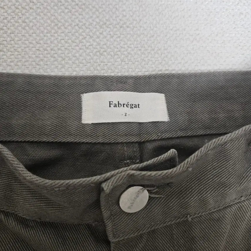 [BUNJANG] Fabrega Two-Tuck Cotton Pants / 파브레가 투턱 코튼 팬츠