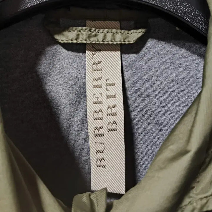 [BUNJANG] Burberry Nylon Hooded String Parka Mods Coat Khaki / L 버버리 나일론 스트링 후드 야상 모즈코트 카키