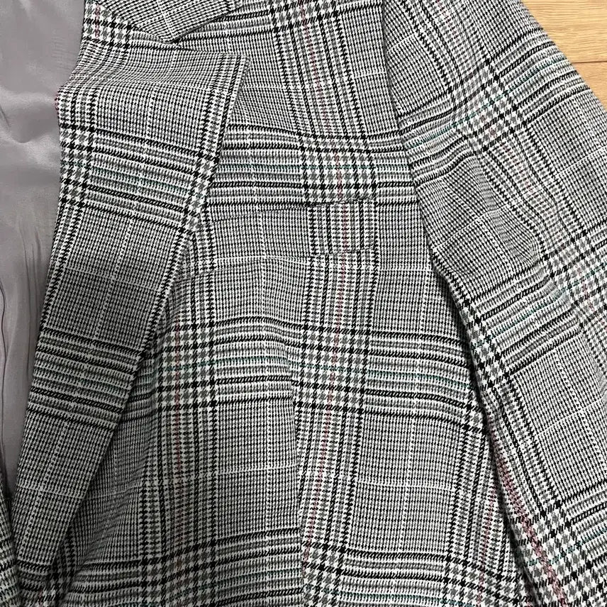 [BUNJANG] Roem Check Pattern Jacket / Roem 체크 패턴 자켓