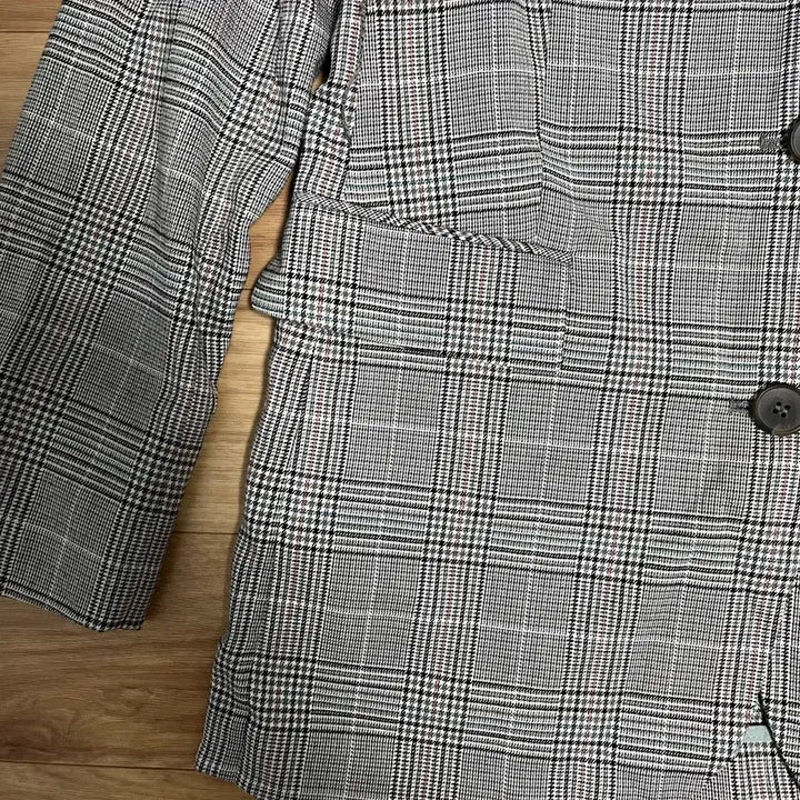 [BUNJANG] Roem Check Pattern Jacket / Roem 체크 패턴 자켓