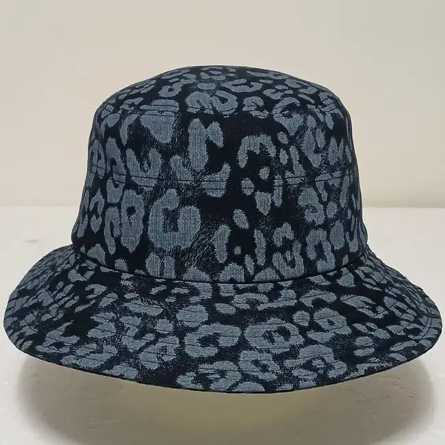 [BUNJANG] Soyoom Leopard Blue Bucket Hat / (56~57) 소윰 SOYOOM 레오파드 블루 버킷햇
