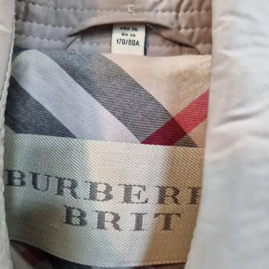 [BUNJANG] Burberry Brit Trench Coat Beige Size 36 / 버버리 브릿 트렌치코트 베이지 36